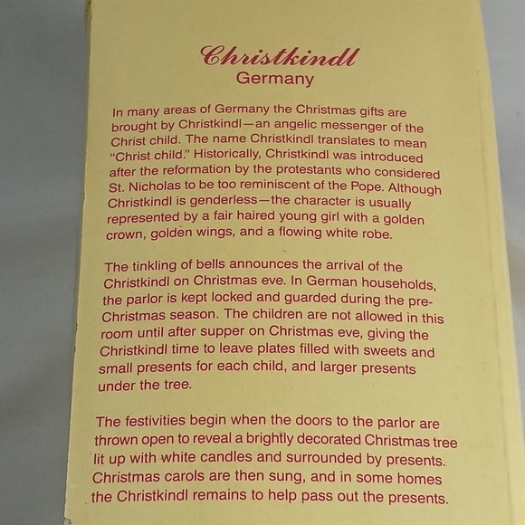 𝅺vintage German International Santa Claus Collection,  Christkindl Figurine - Picture 10 of 10